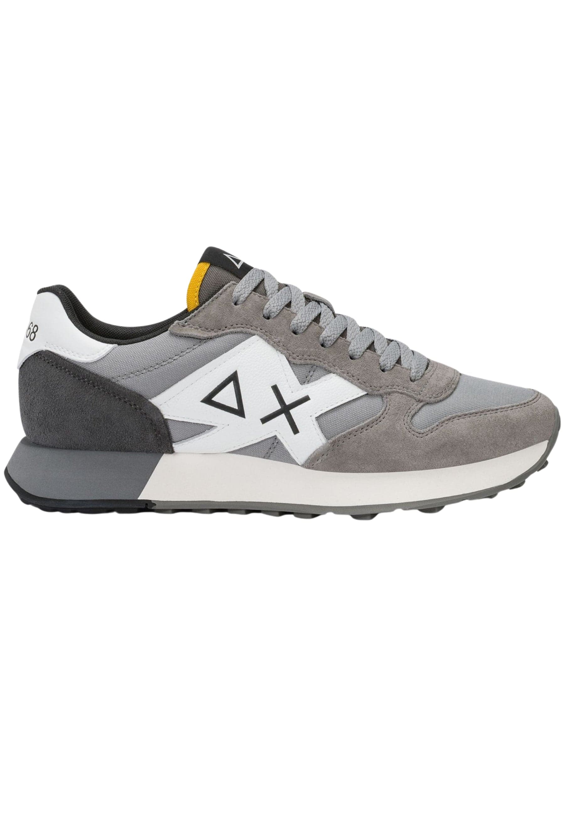 Sun68 Yellow 2.0 solid sneakers