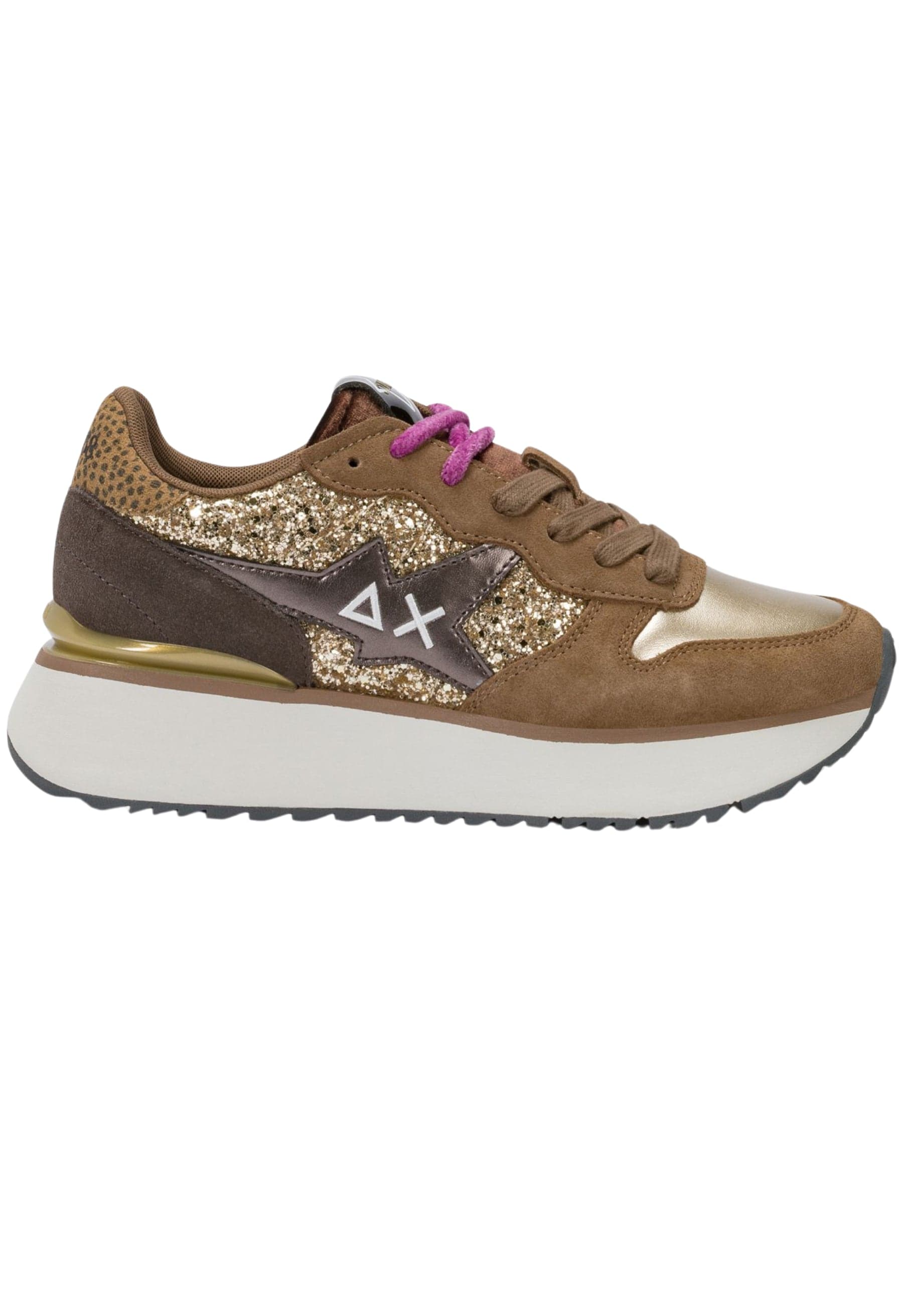 Sun68 Sneakers big stargirl glitter