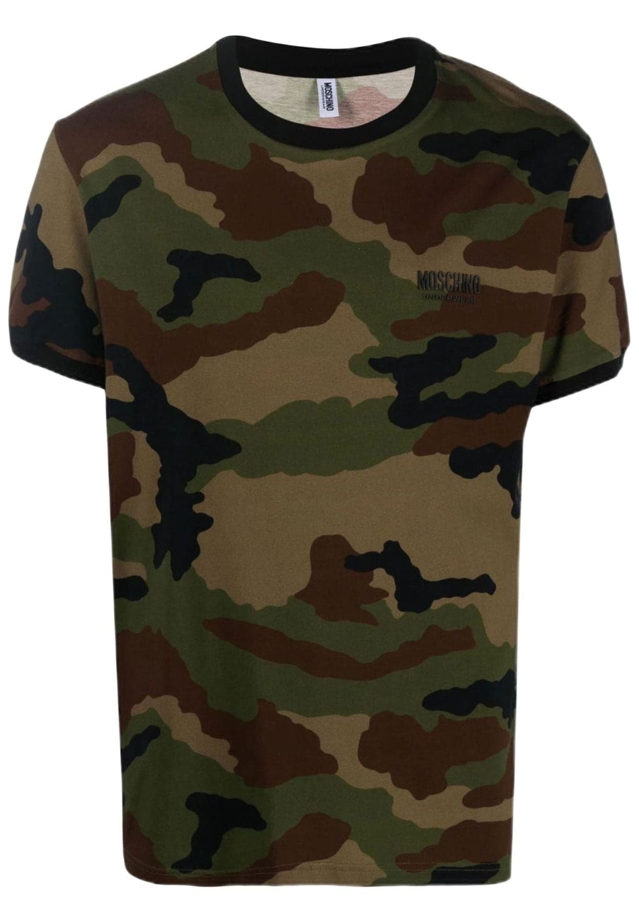 moschino CAMOUFLAGE T-SHIRT