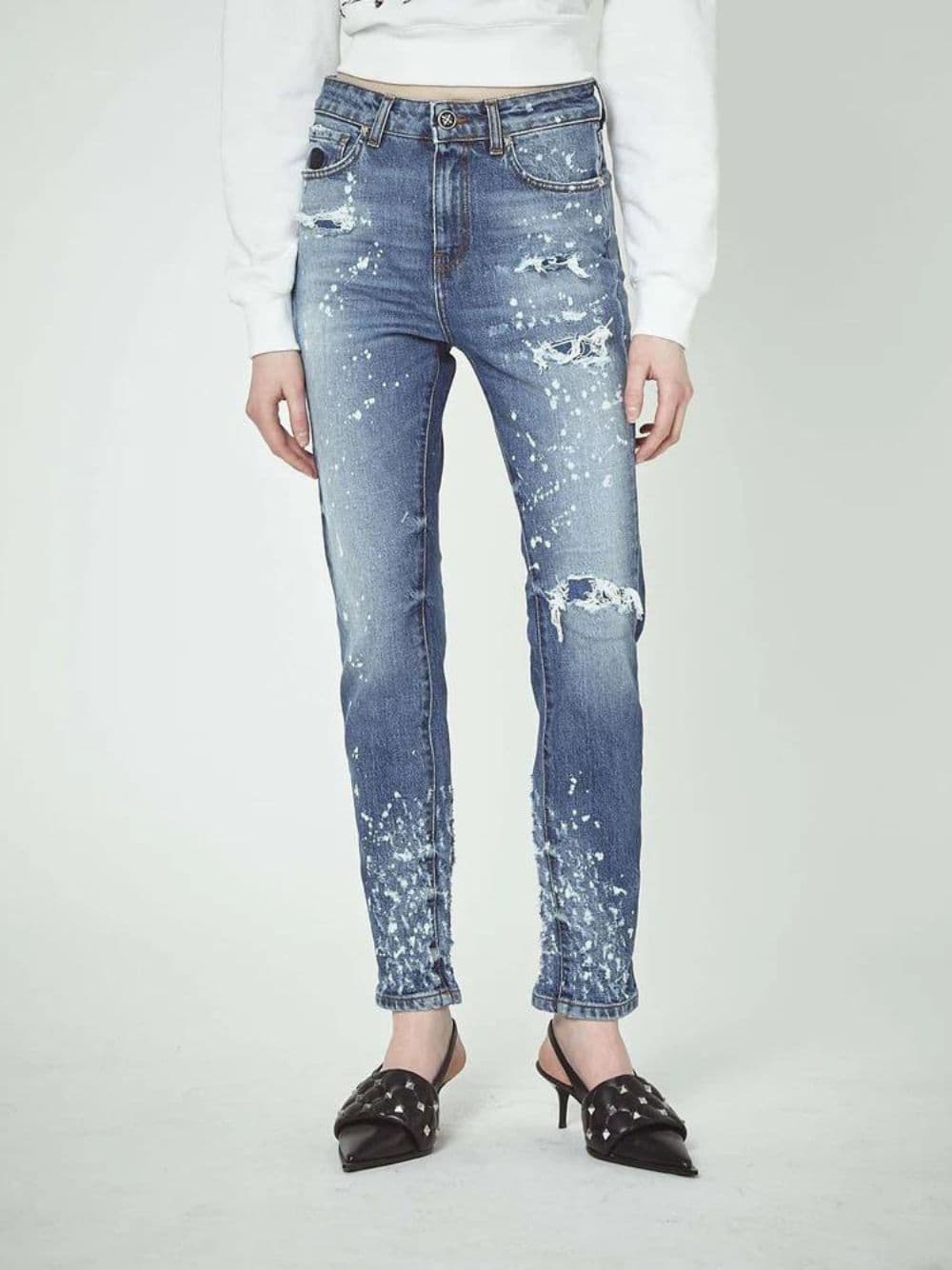 John Richmond HIGH WAIST jeans