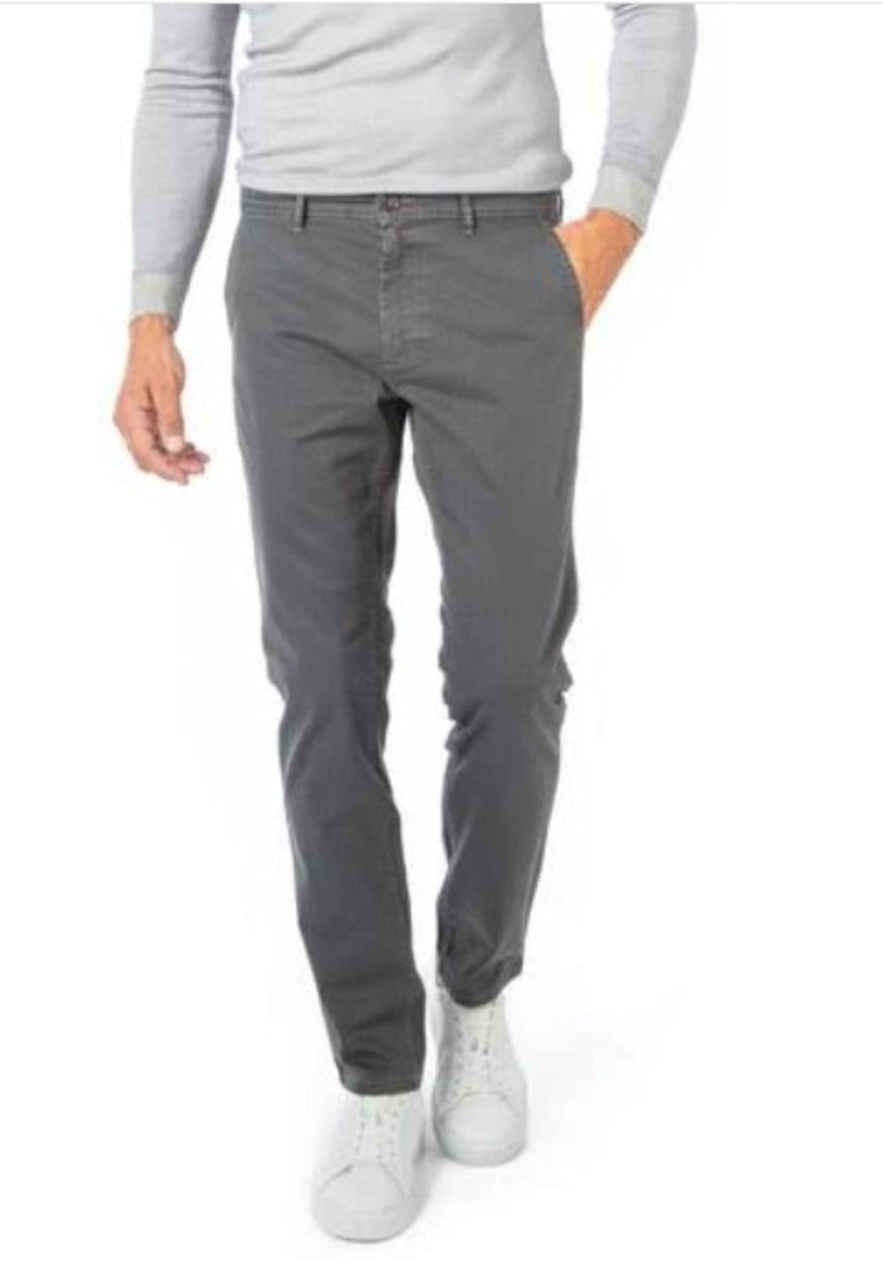 BOSS SLIM CHINO TROUSERS