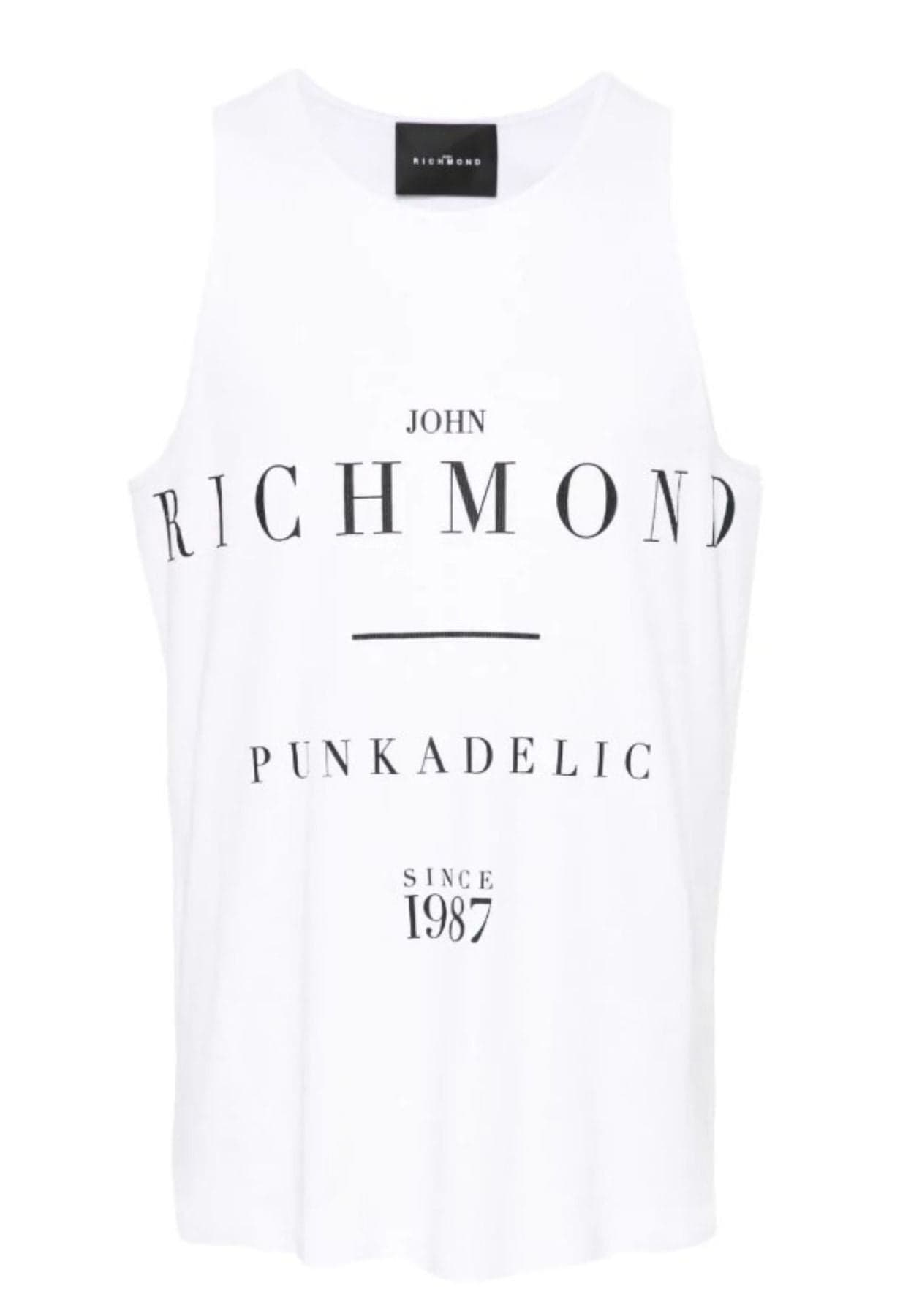 John Richmond SINGLET TANK TOP (REGULAR)