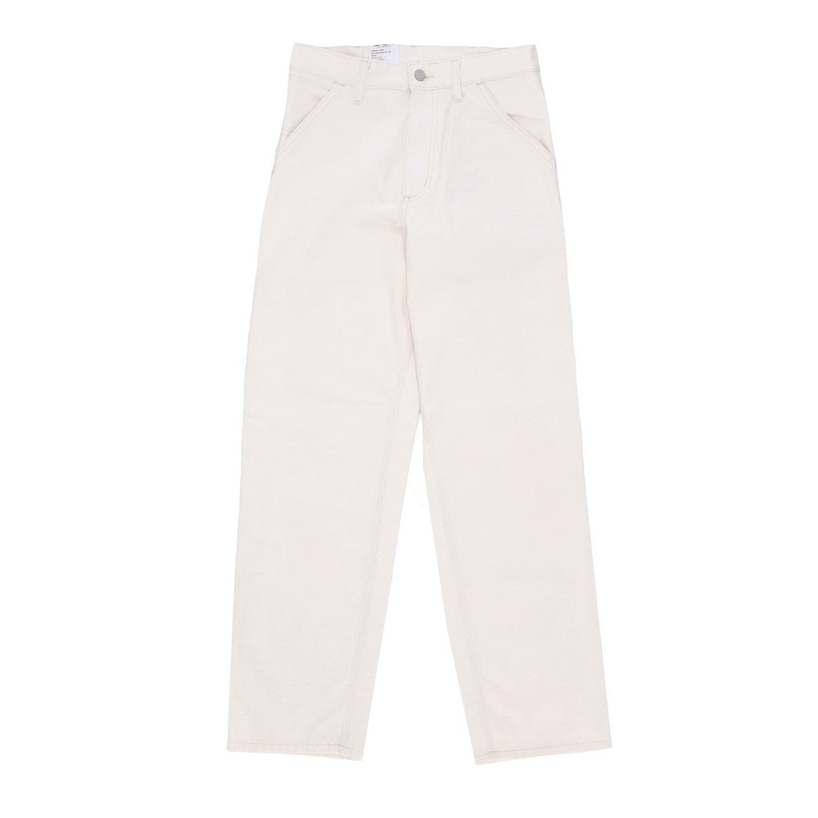 Men's Jeans Single Knee Pant White Rinsed