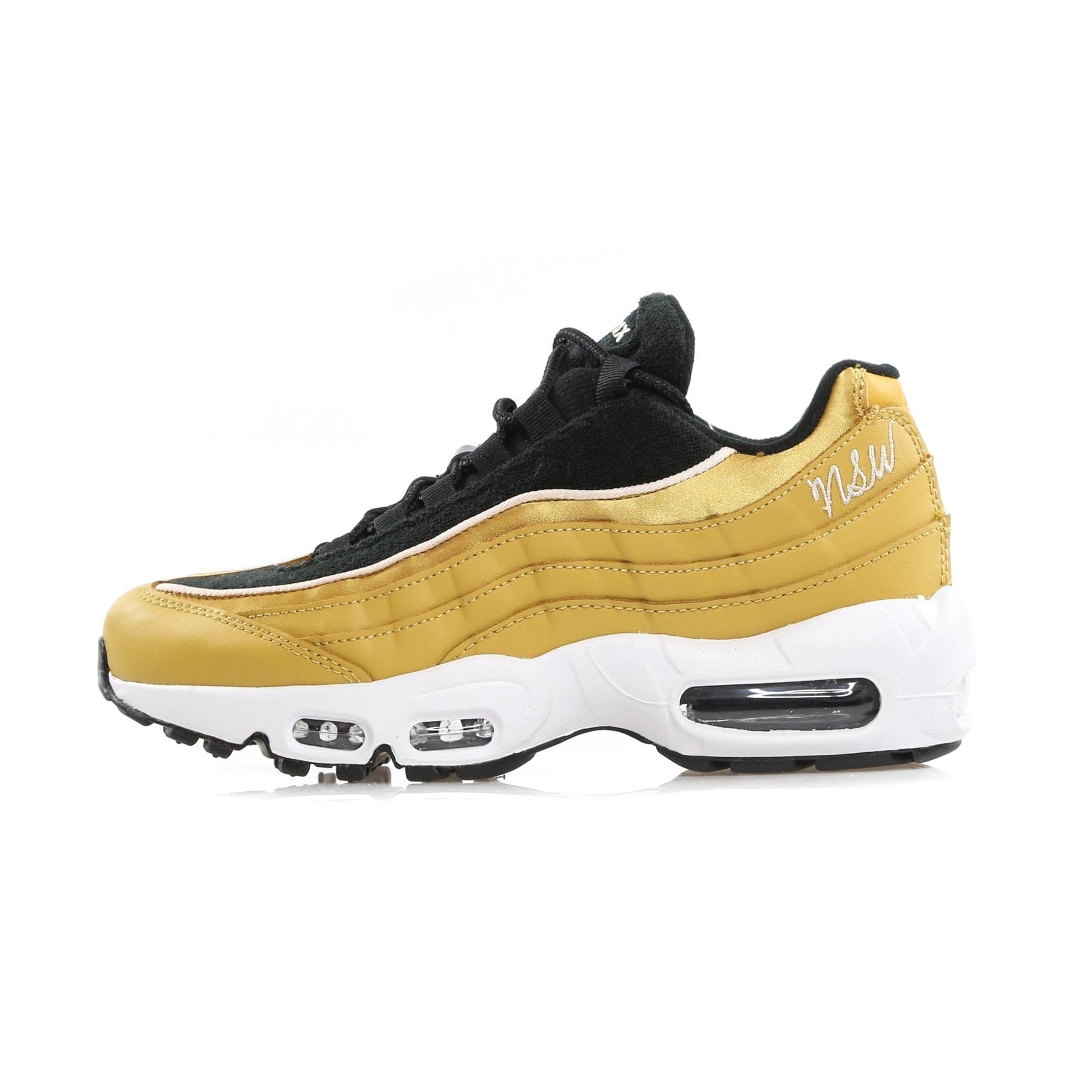 Wmns Air Max 95 Lx Women's Low Shoe Wheat Gold/wheat Gold/black