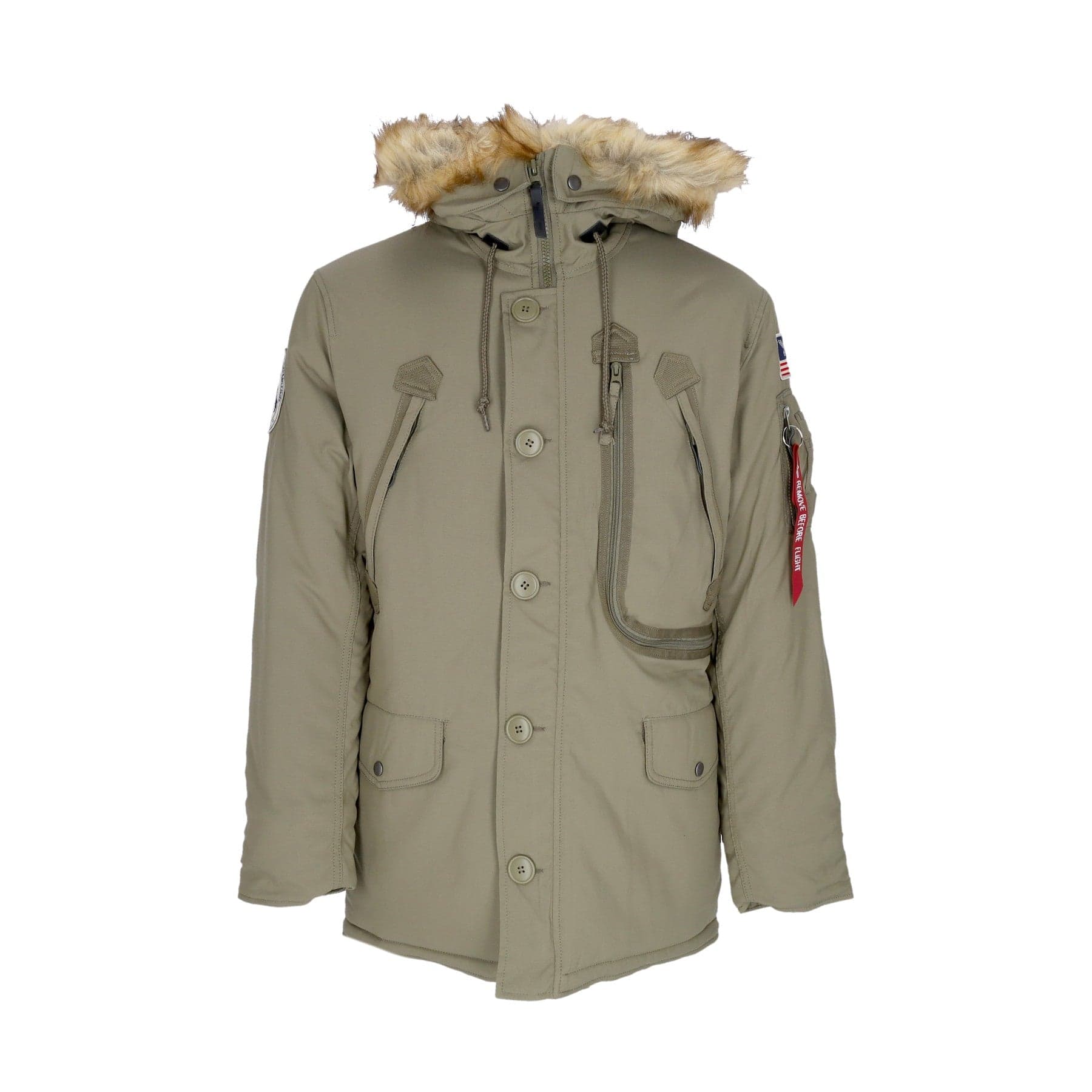 Men's Long Jacket Polar Jacket Stratos
