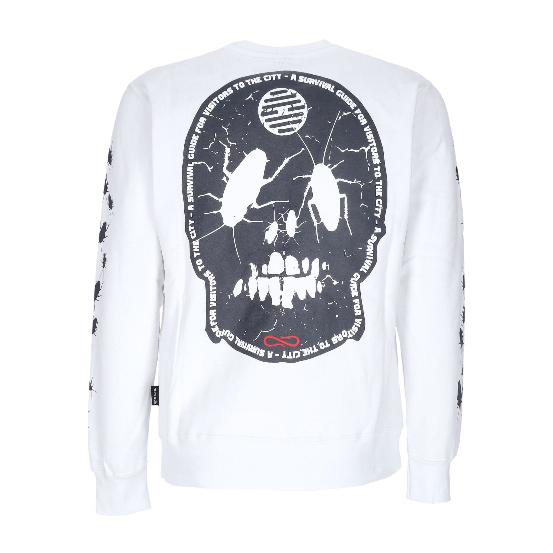 Rank Crewneck Men's Sweatshirt White