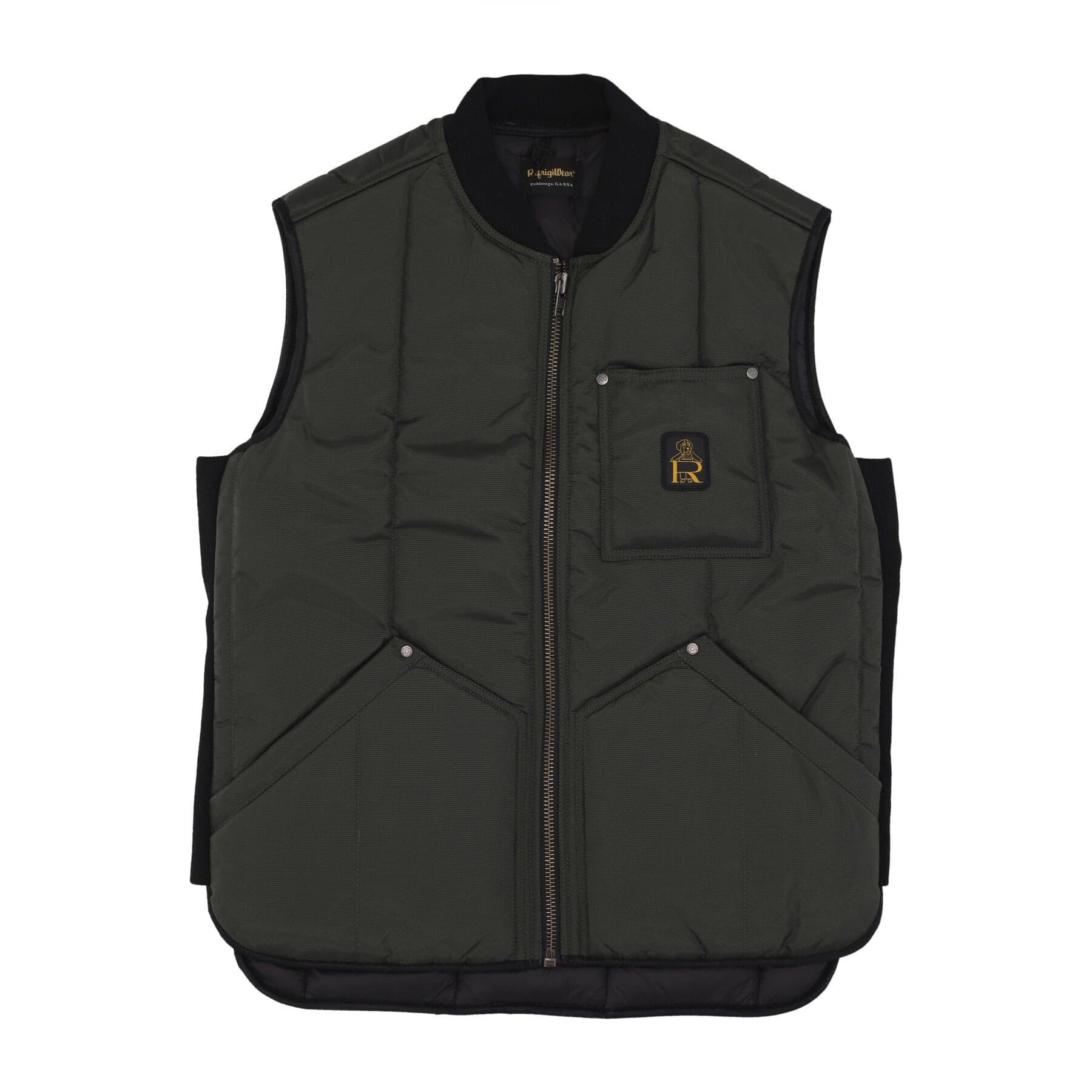 Men's Fridge Vest Forest Green