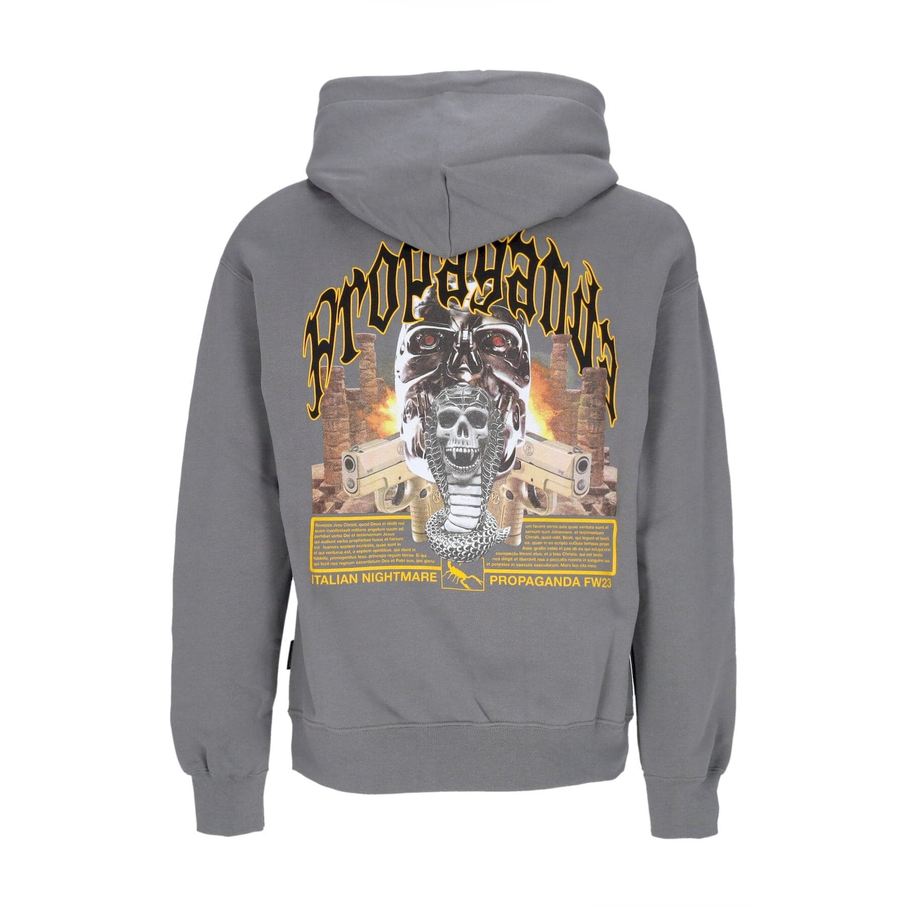 Men's Hoodie Saudi Hoodie Grey