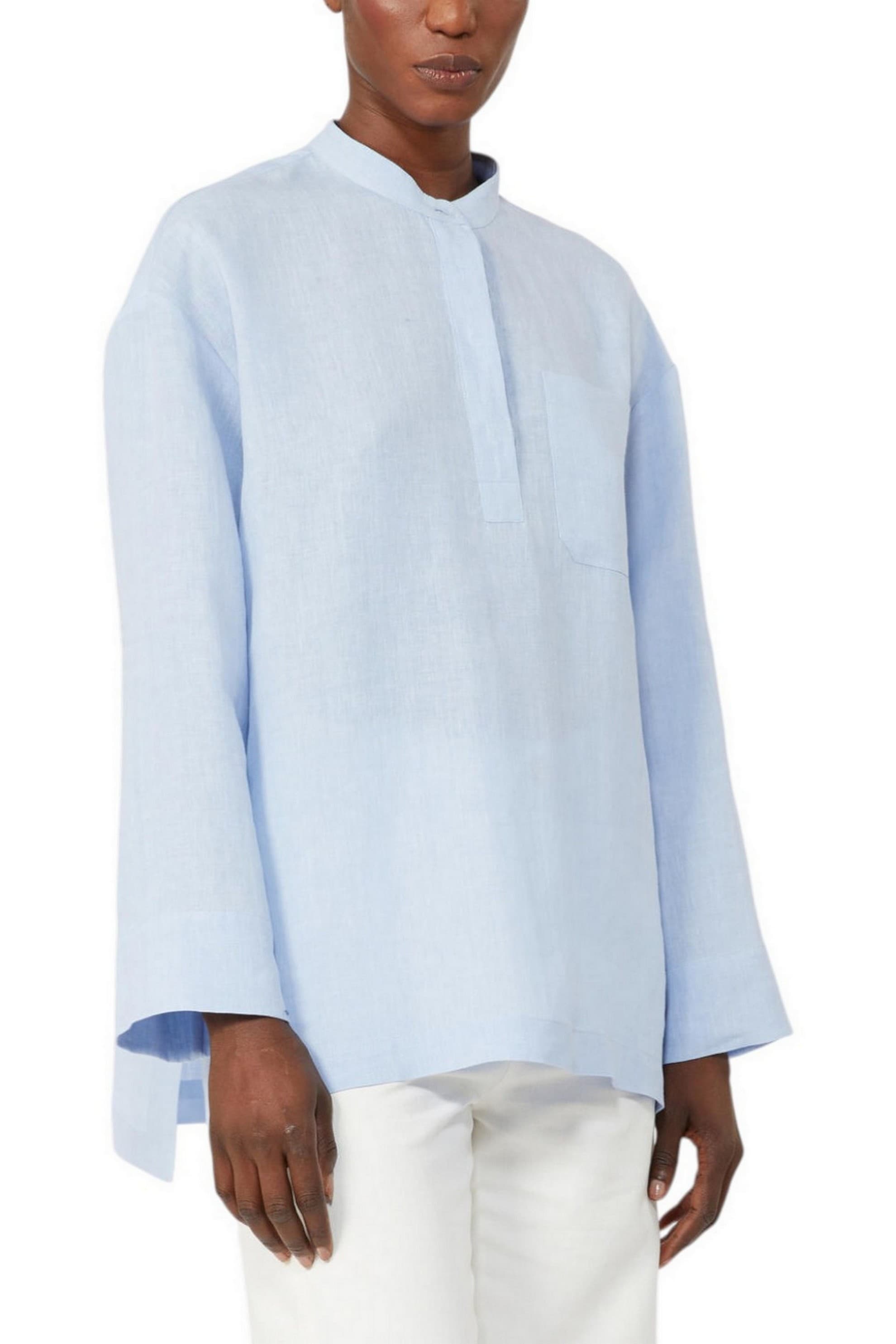 S Max Mara Shirts Light blue