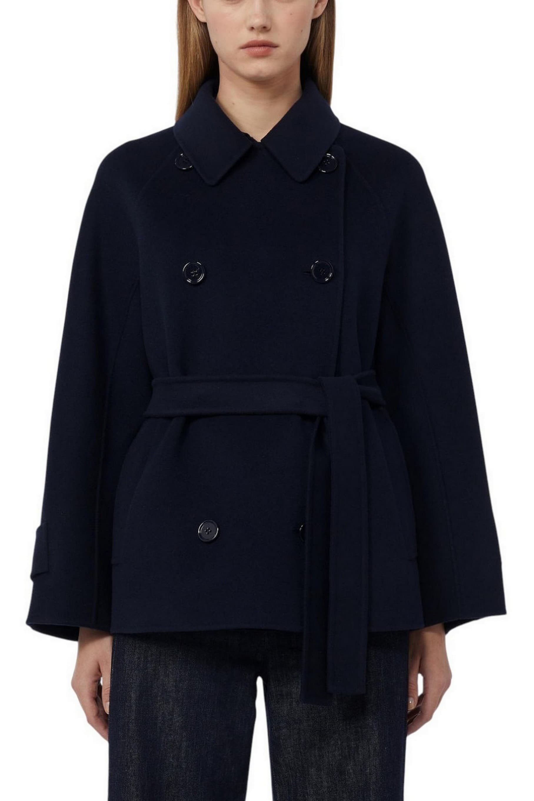 S Max Mara Coats Blue