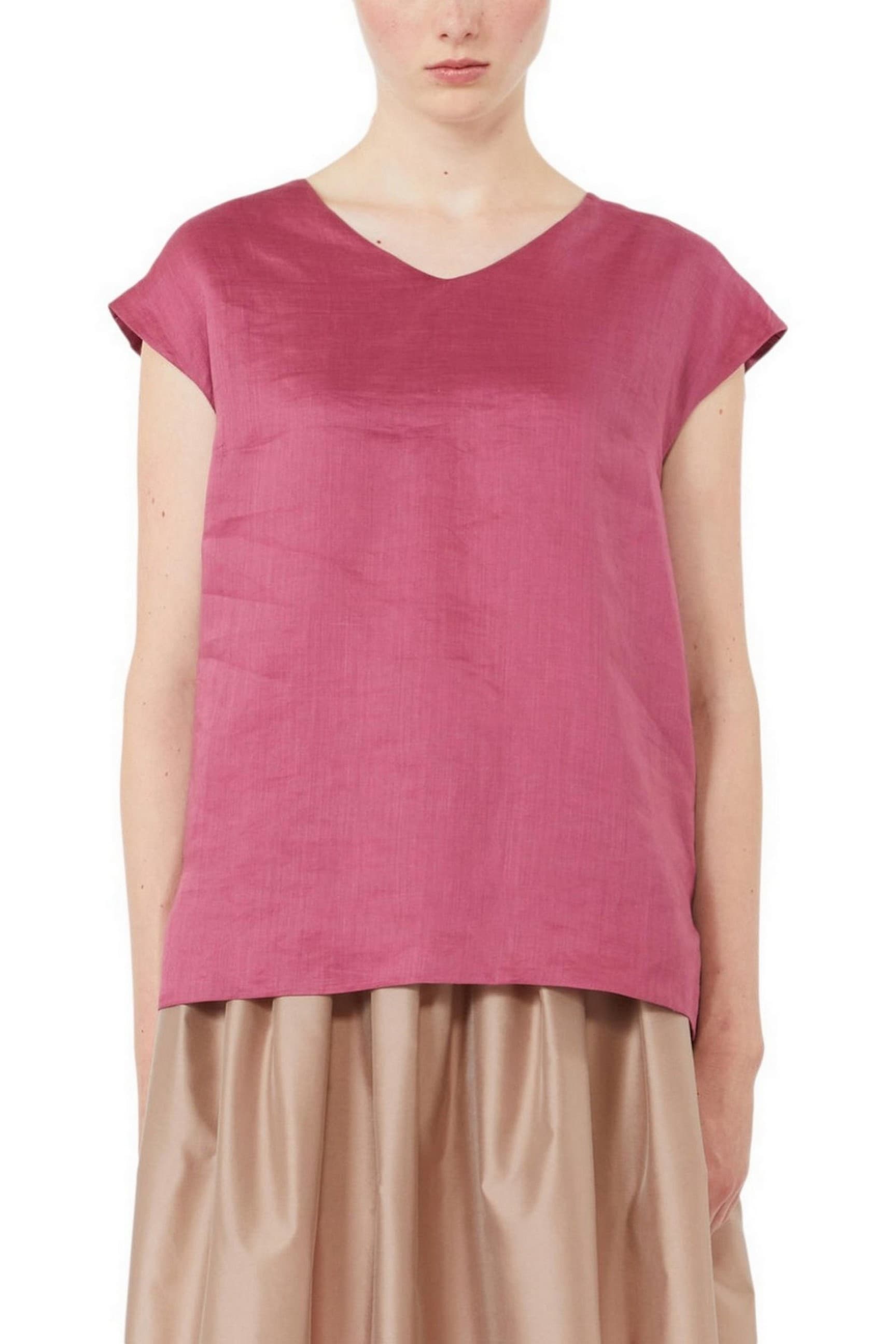 S Max Mara Top Cyclamen