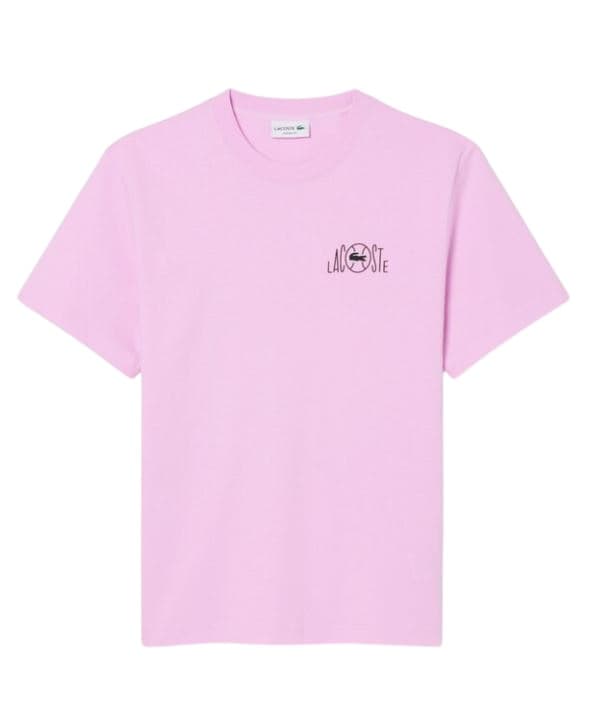 Lacoste T-shirts and Polos Pink