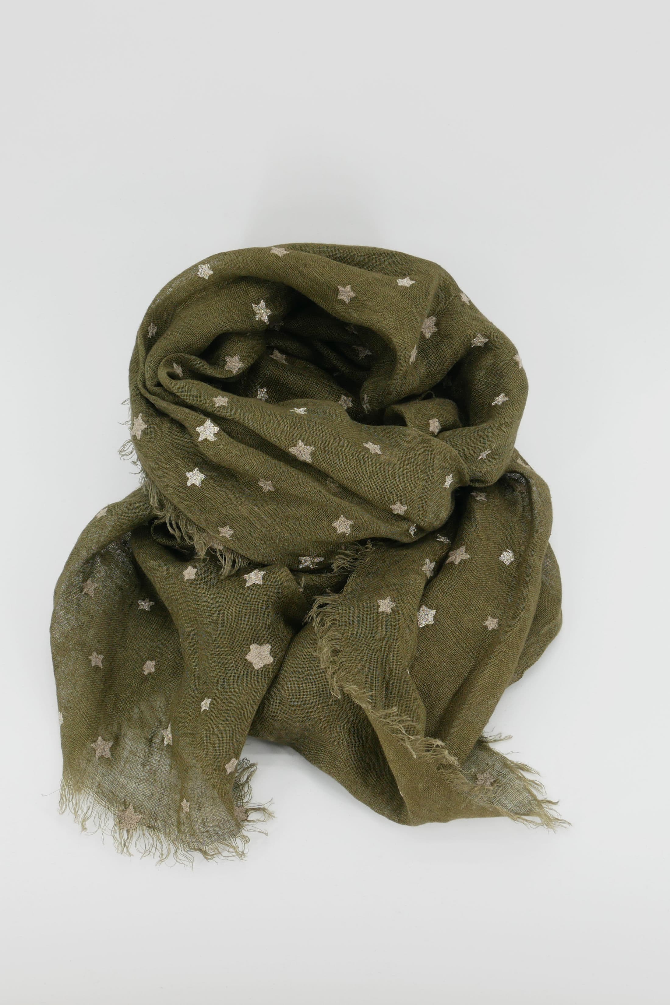 GAYNOR BONGARD Scarfs Military green