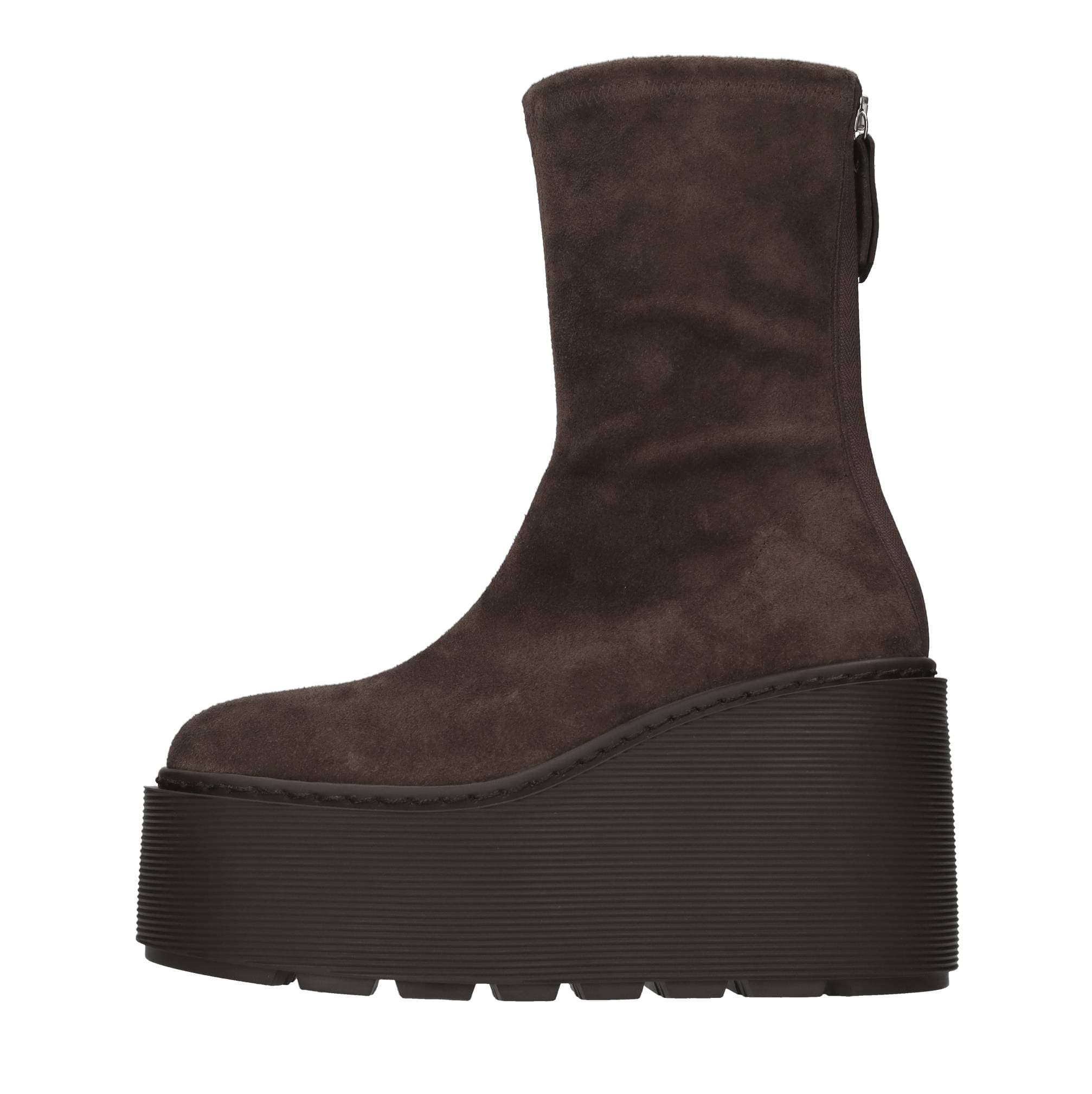 Magnifico suede wedges — Brown