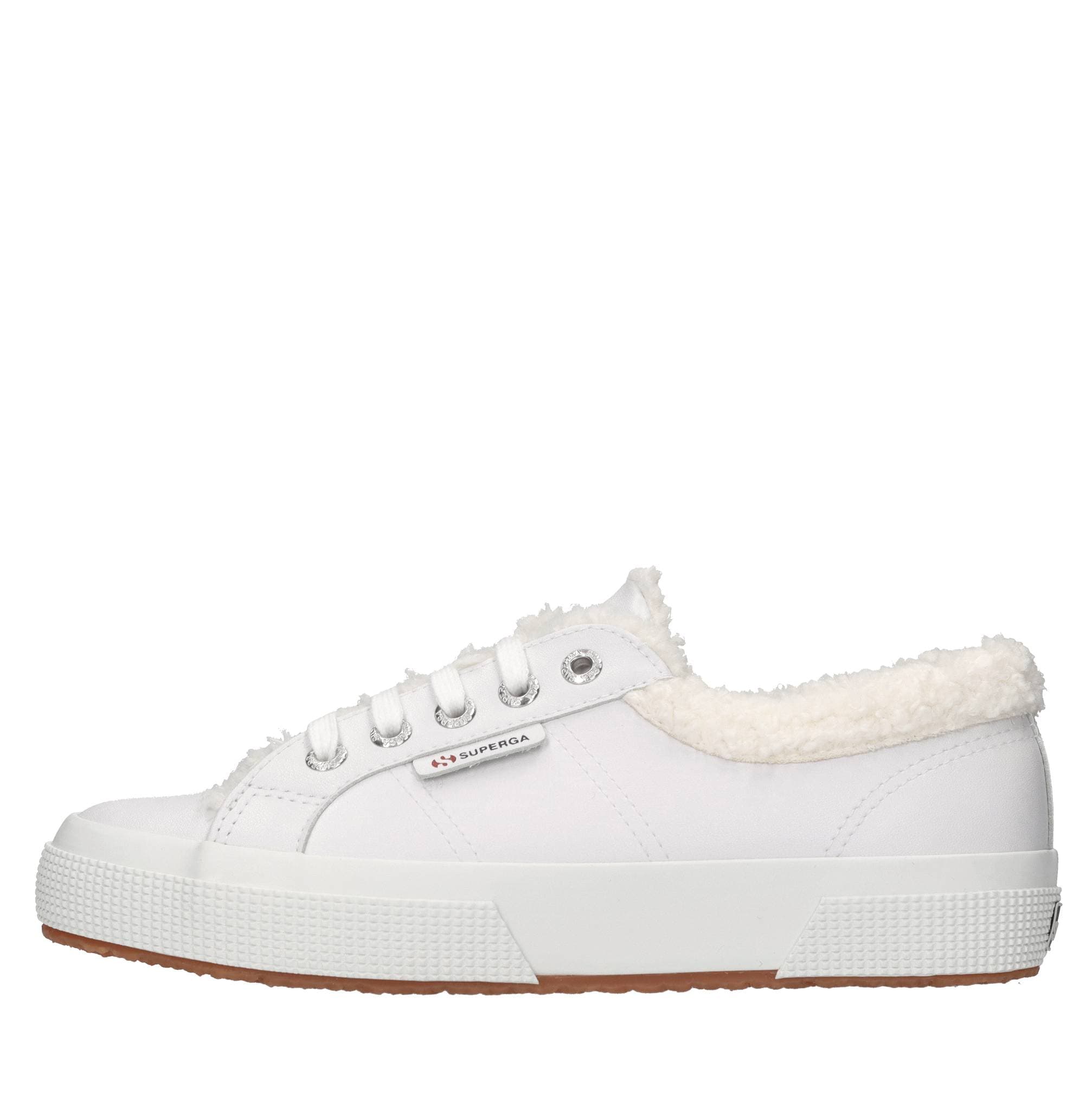 Leather sneakers — White