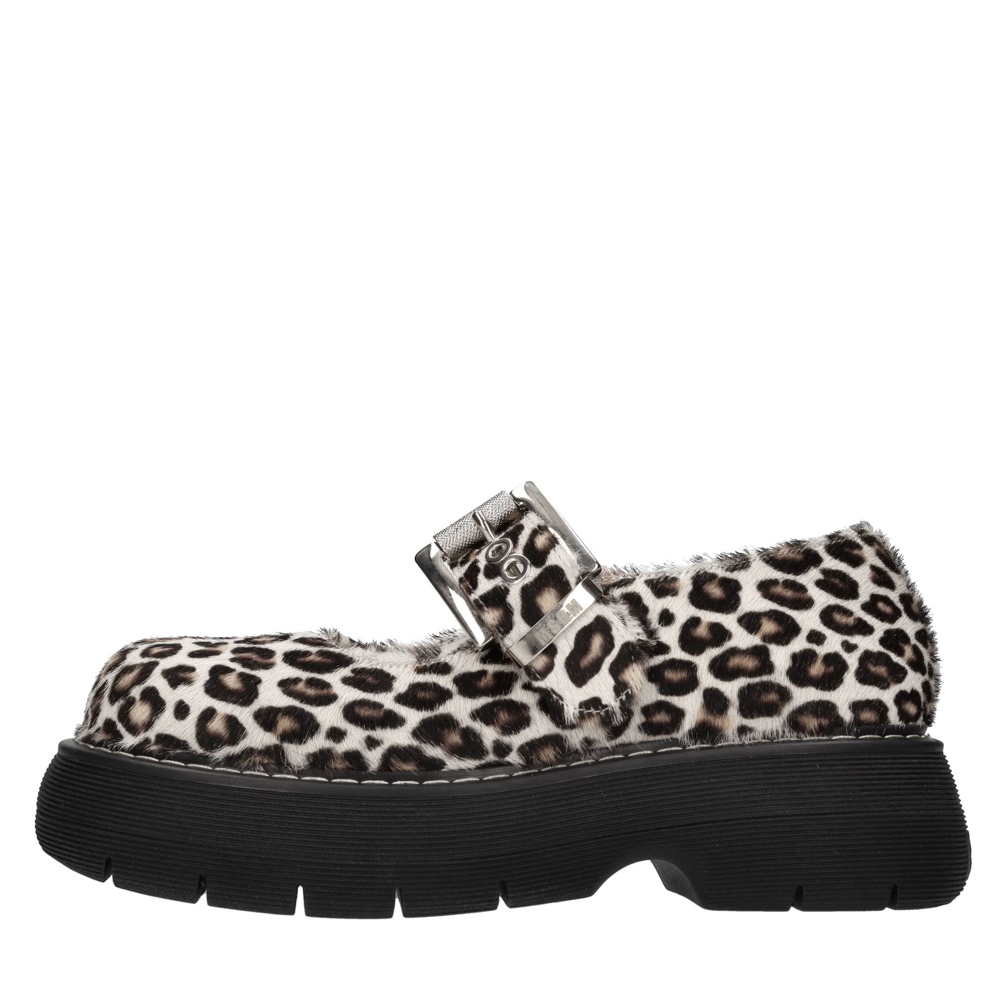 Pony skin ballet flats