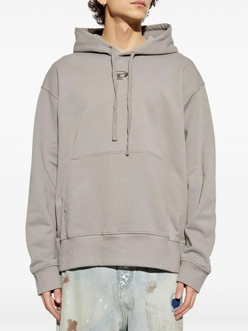 DIESEL Felpa S-Macs-Od con cappuccio