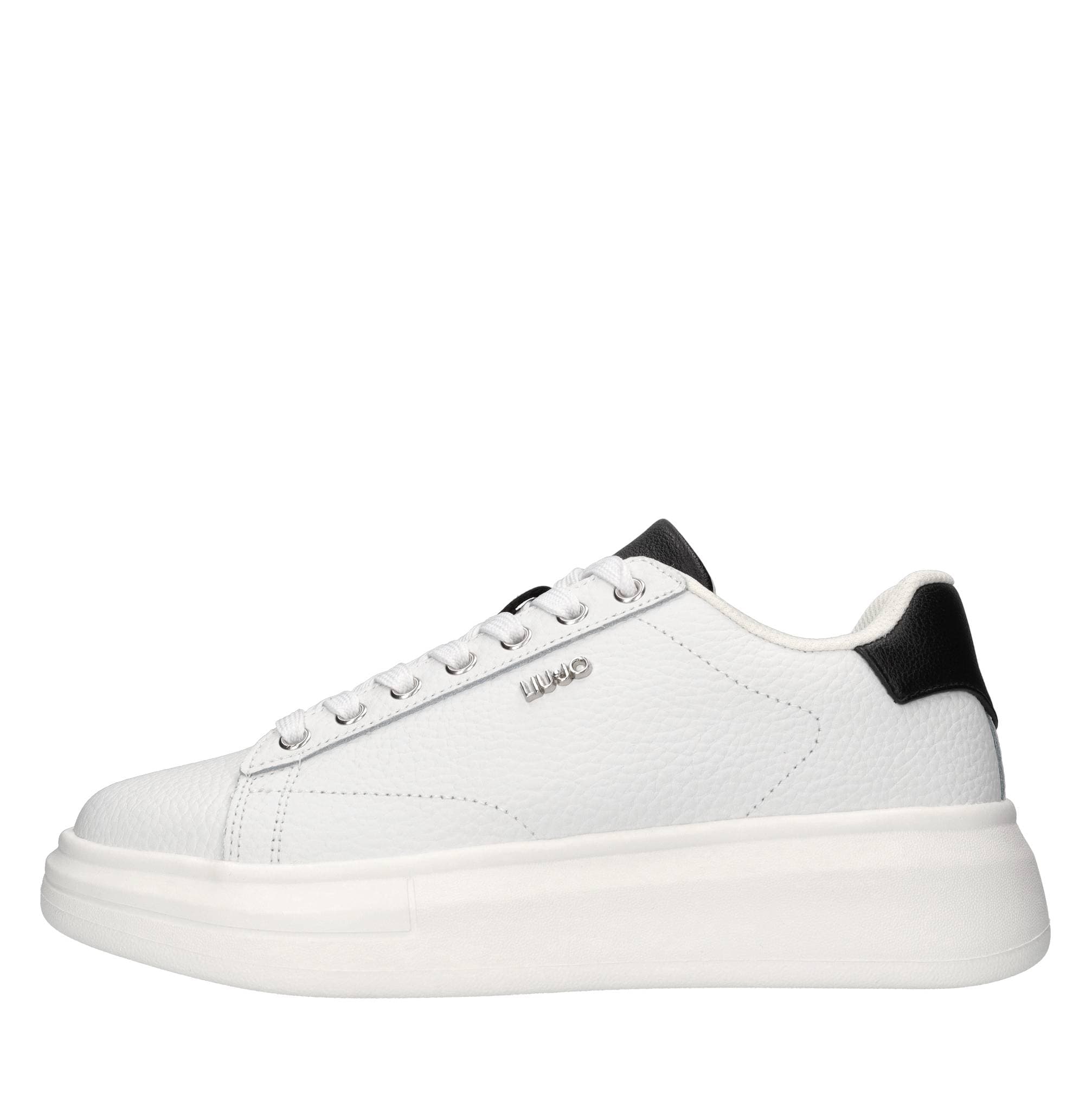 Leather sneakers — White