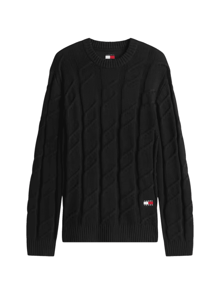 TOMMY JEANS Sweaters Black
