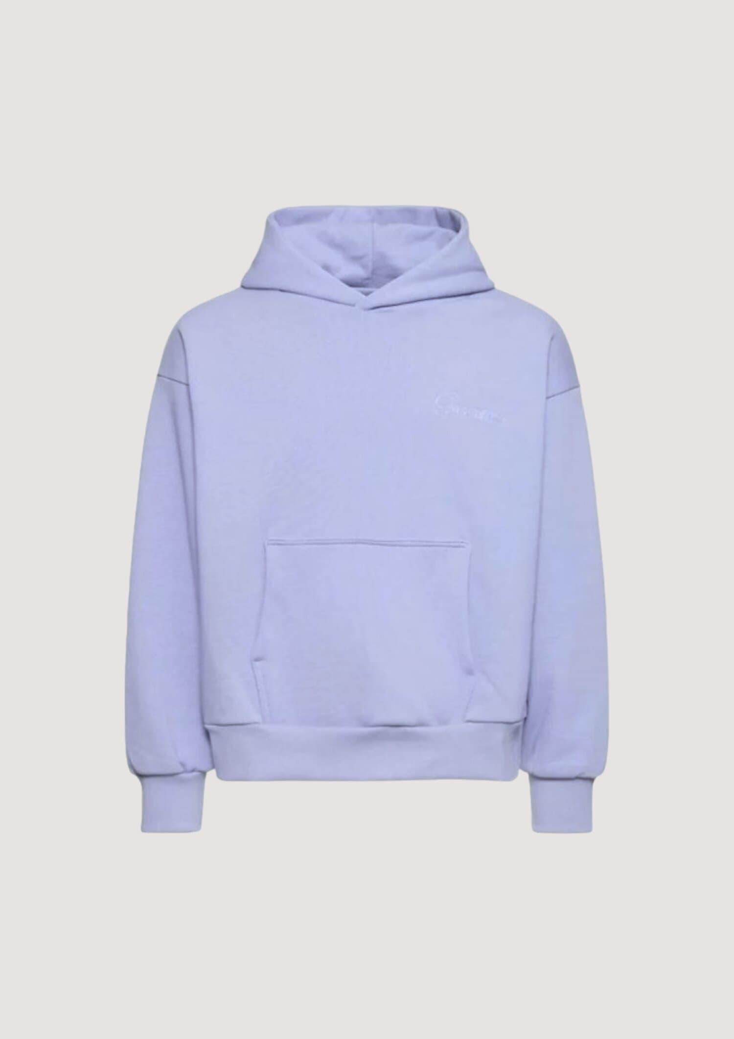 Double Layer Hoodie With Double Embroidery