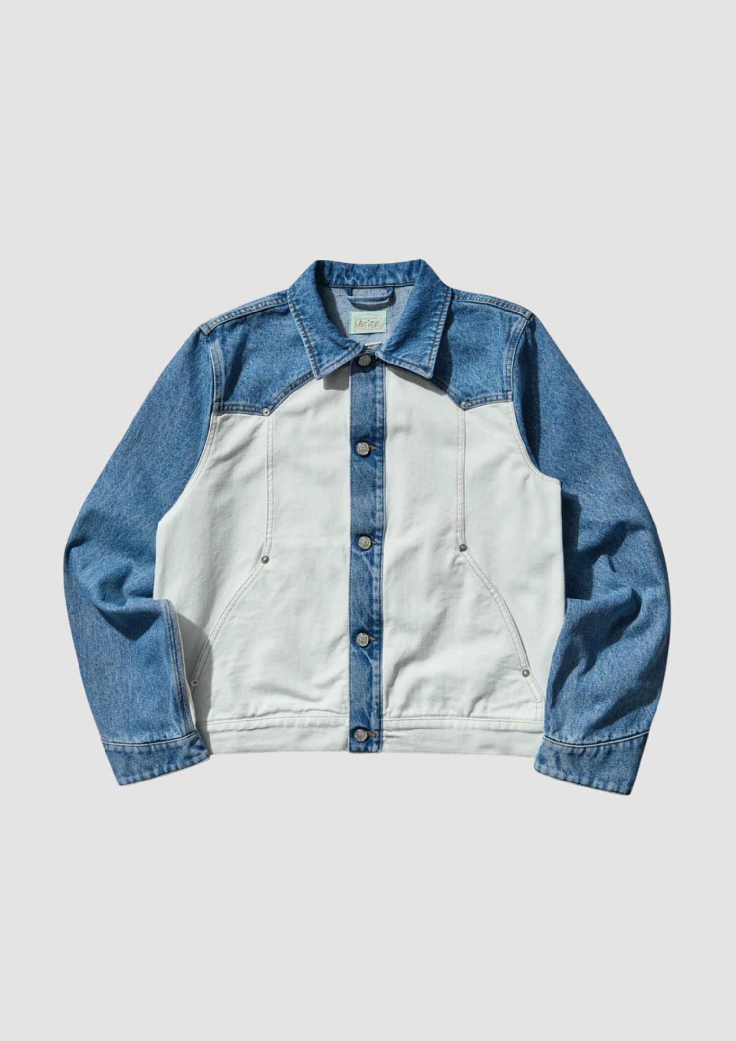 Patchwork Western Carpenter Jacket