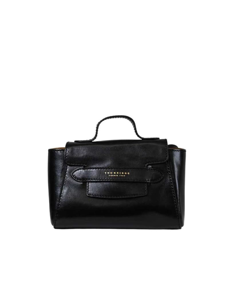 Handbag The Bridge Woman Leather Black - 04153501