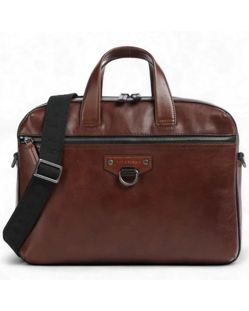 Cartella The Bridge Man Brown Leather - 066945EX-1A