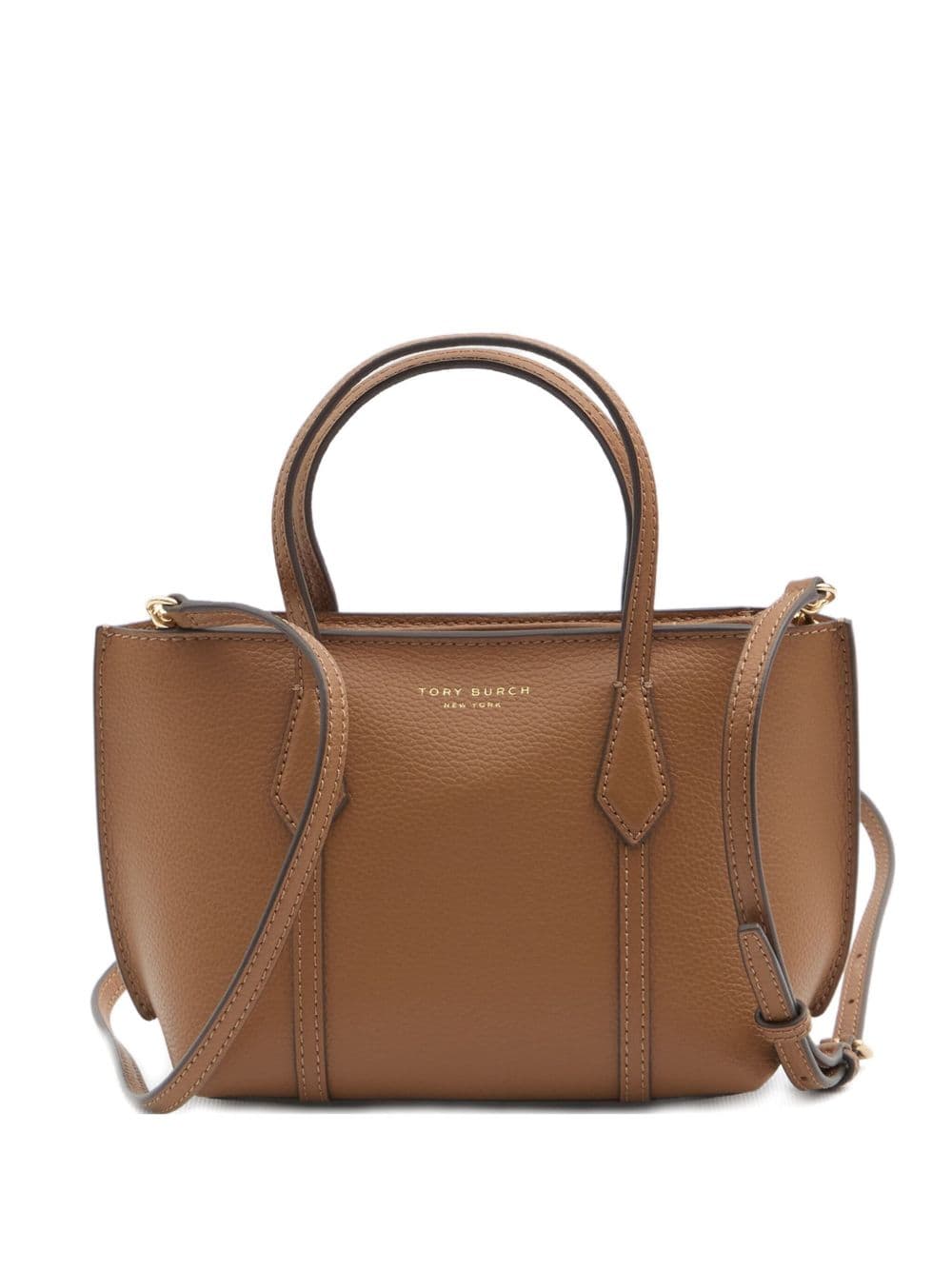 Tory Burch brown woman mini shopping perry
