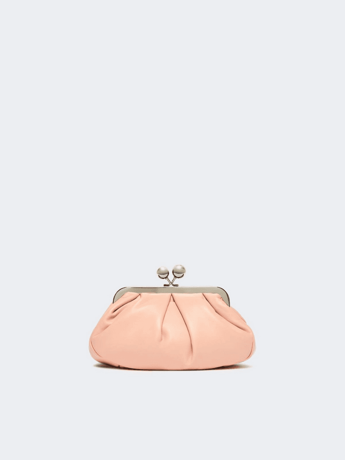 antique pink woman pastry bag