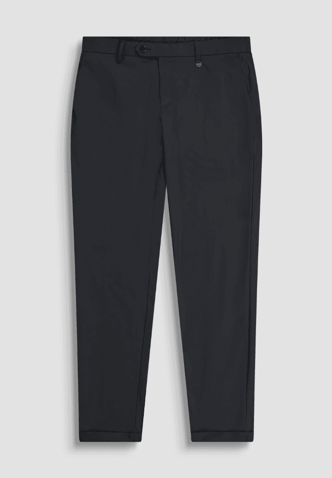 slim fit men's pants black