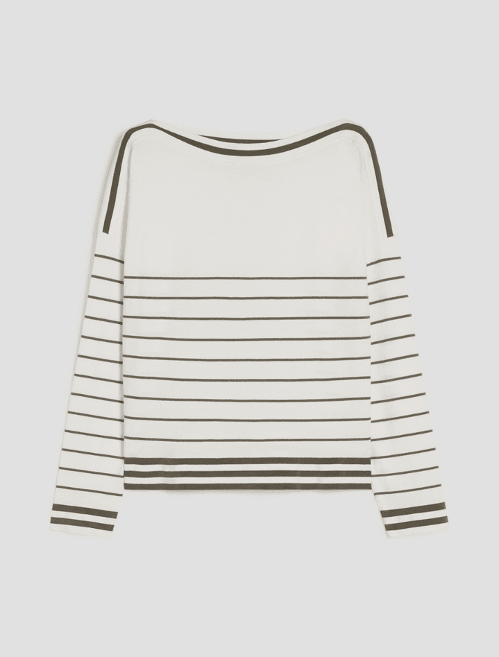ivory woman knit