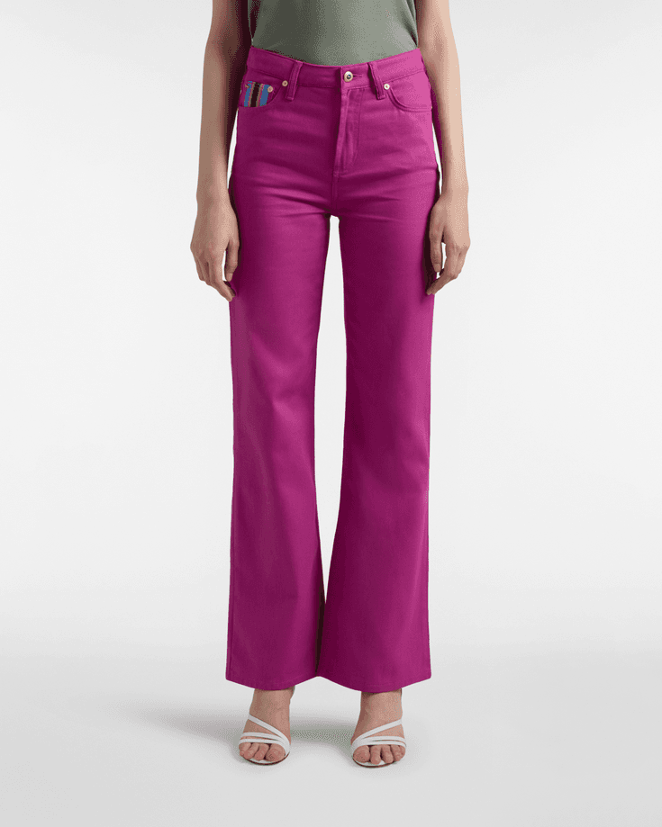 women's trousers orchid