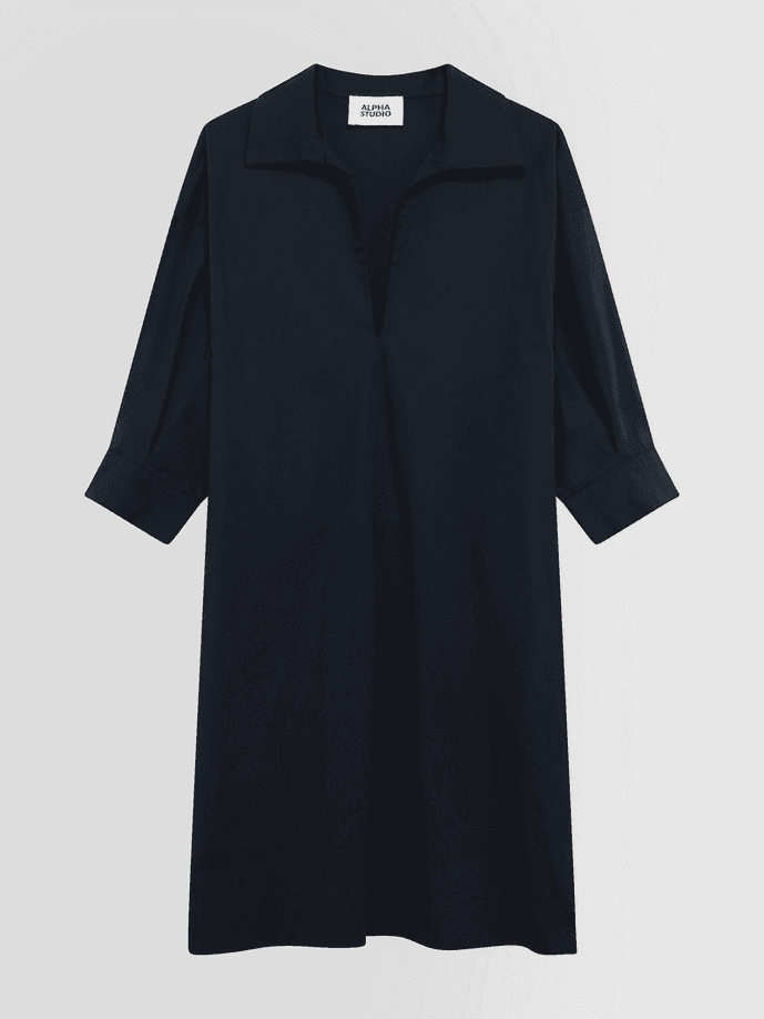short dress woman blue night