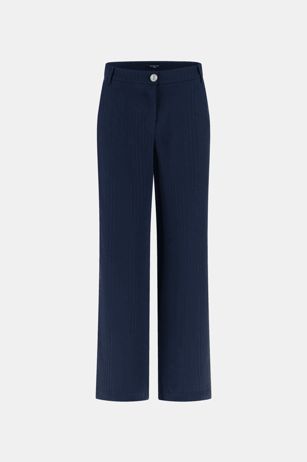 Women's Blue Striped Pants