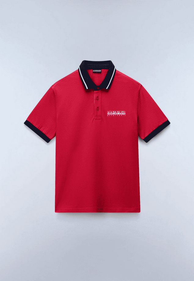 polo zeri man red