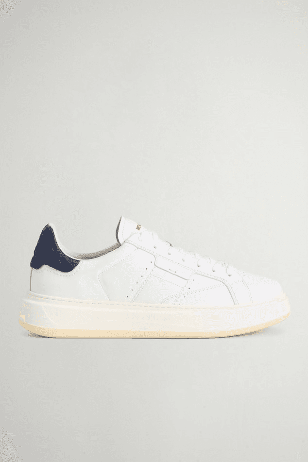 arrow shoes man white-blue