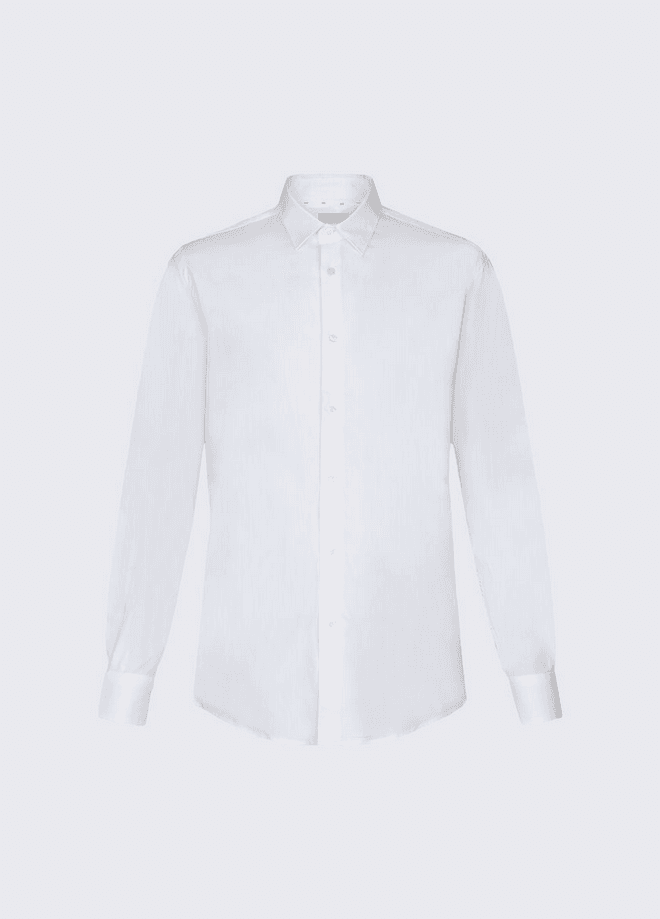 slim fit man white