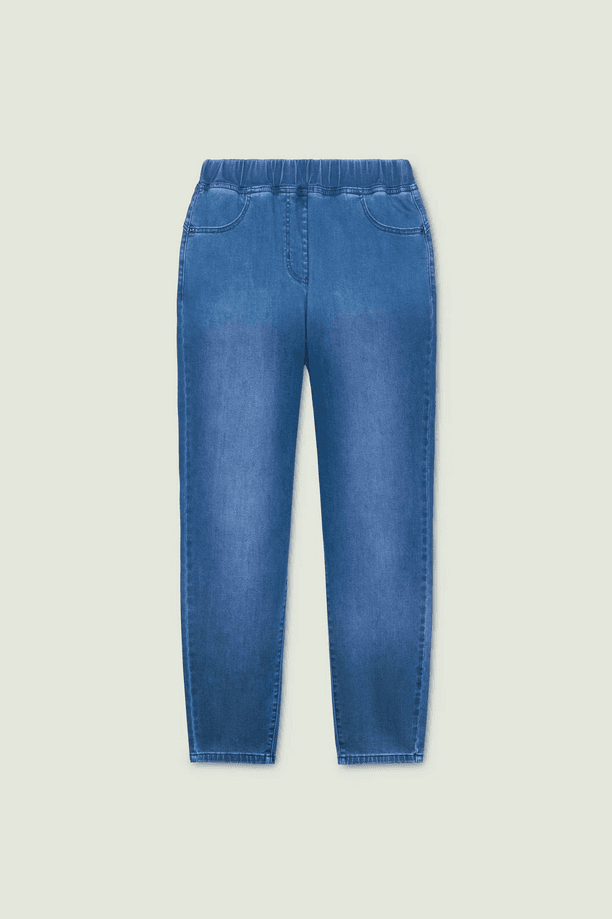 jeggins woman blue