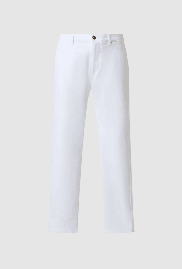 pants defender man white