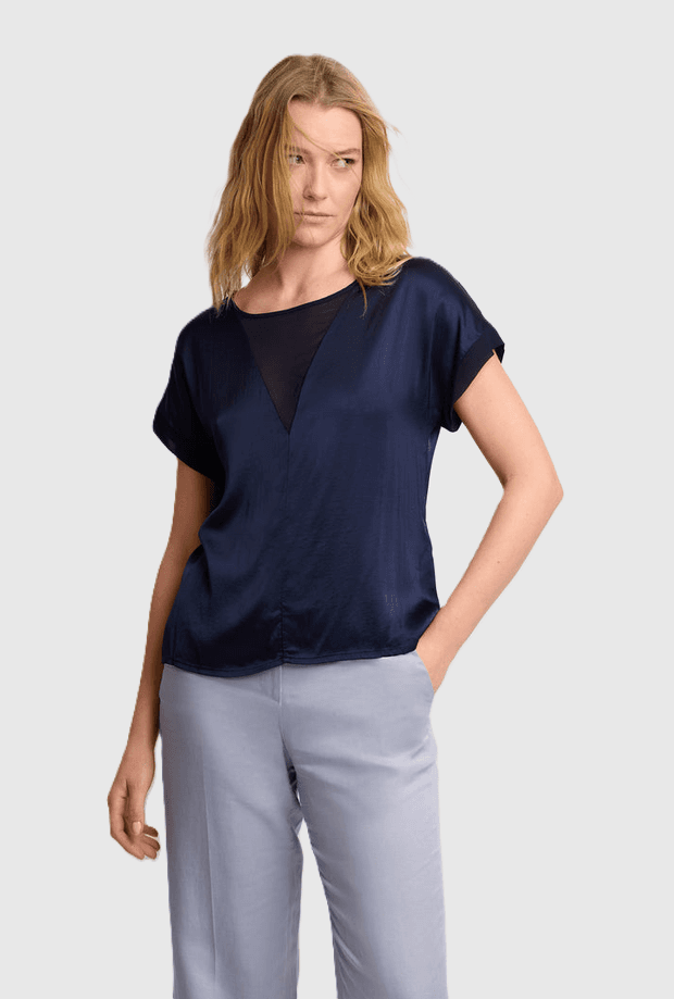 blue woman