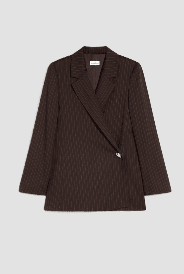 grey jacket crossed by woman brown