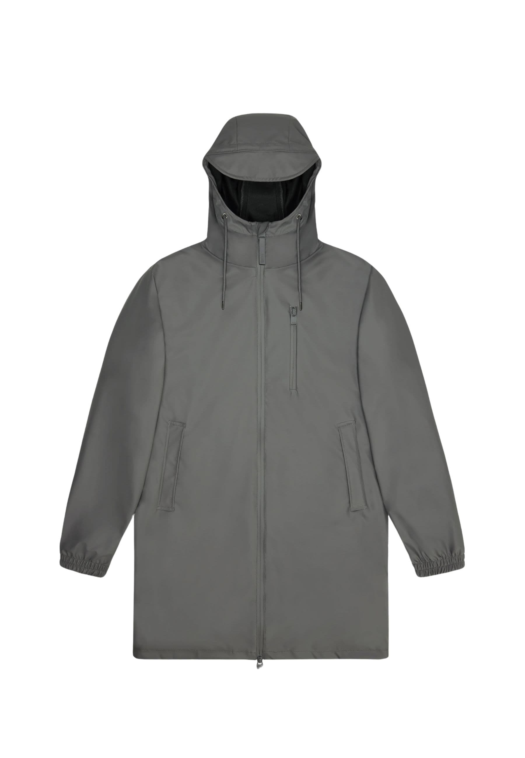 Raincoat Woman Rains Long Storm Breaker grey