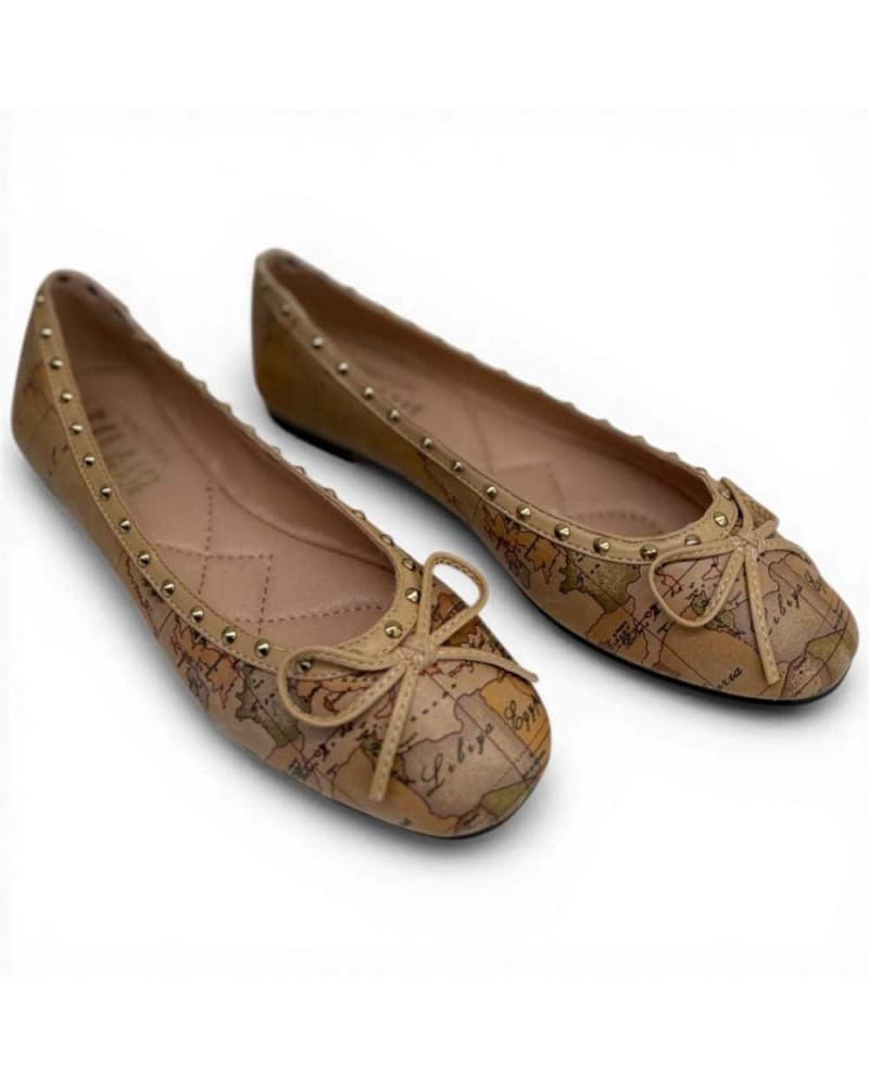 Alviero Martini 1 Classe Geo Classic Dancers Natural Woman Size 36