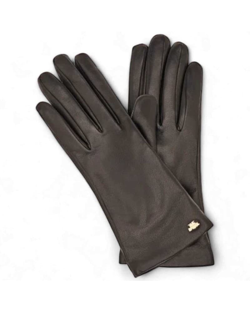 Gloves The Bridge Woman Brown Leather - 141013DU-14-0750