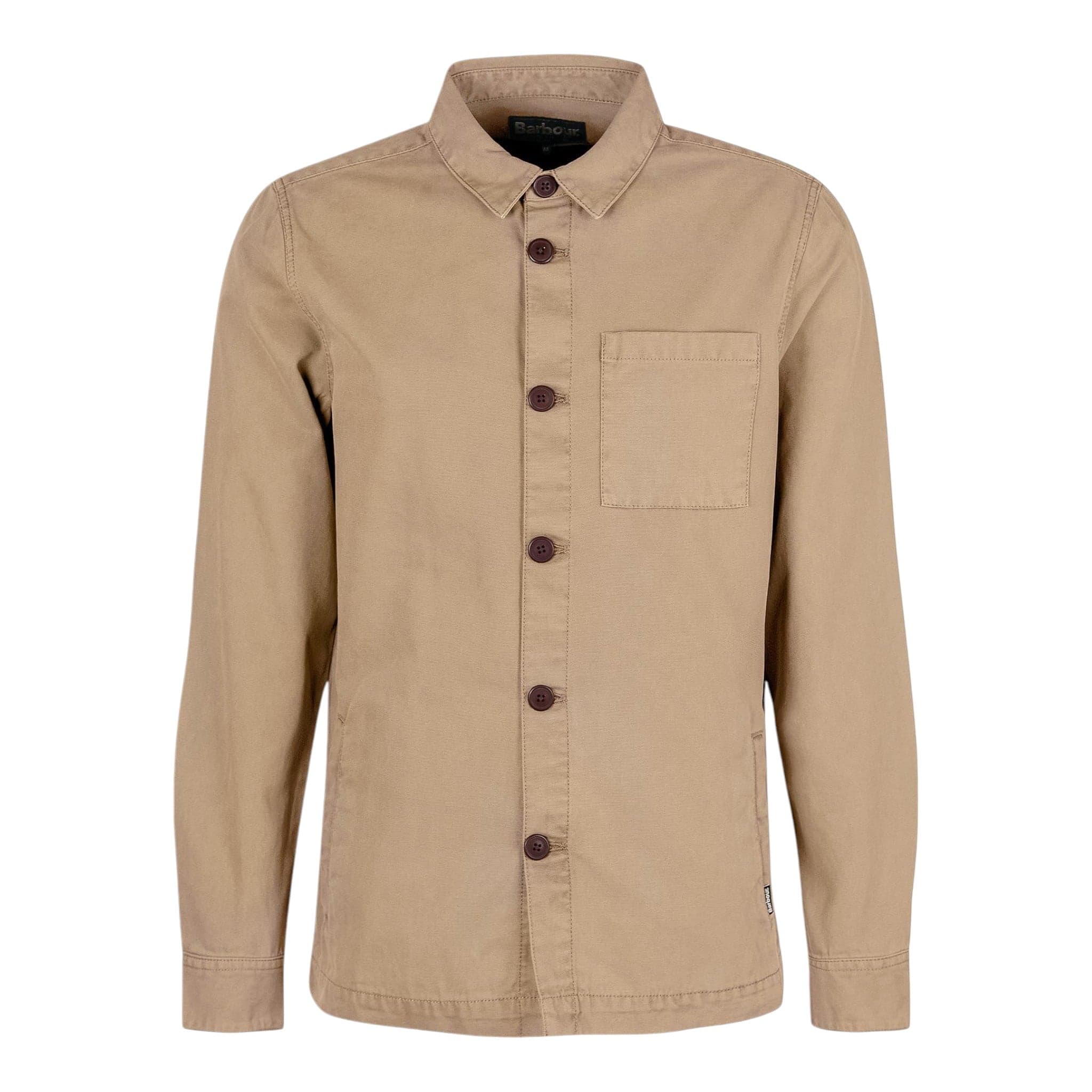 jacket Barbour washed overshirt - washed stone