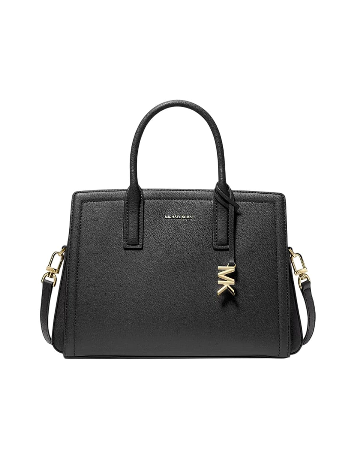Women Handbags Michael Kors - md satchel - black