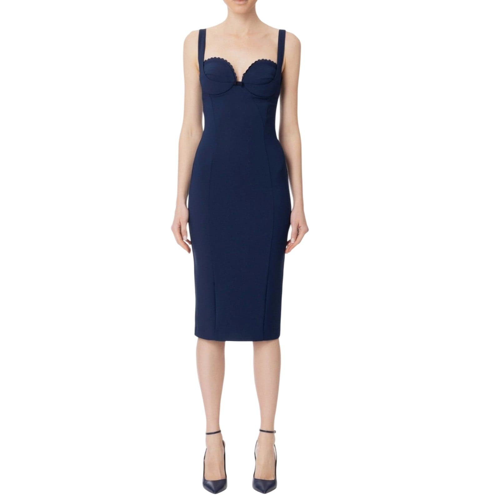 casual woman clothes Elisabetta Franchi - dress - blue