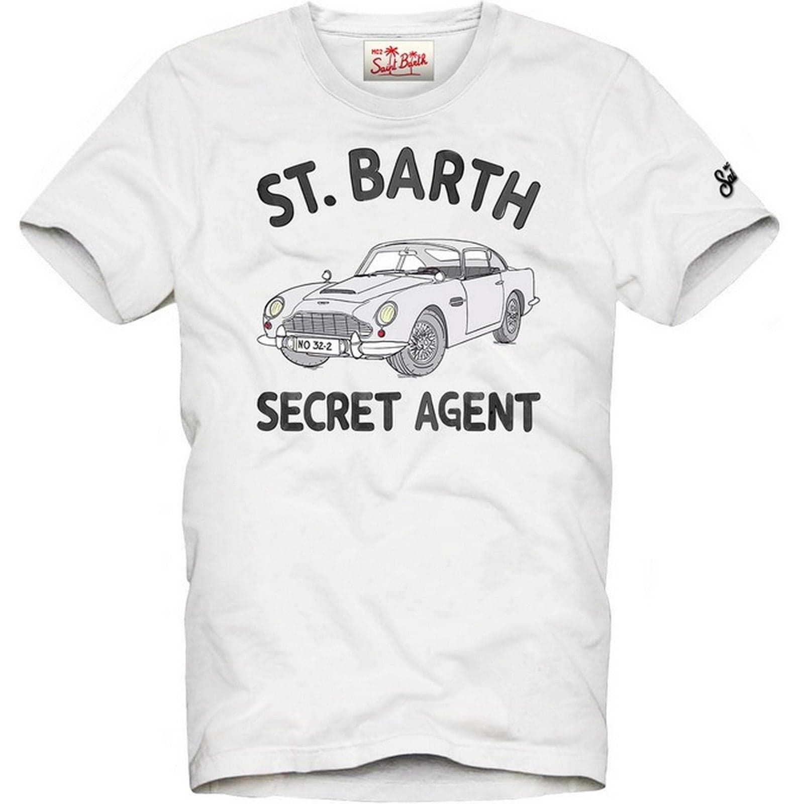 t-shirt man Mc2 Saint Barth - tshirt man barth secret 01n - n.d.