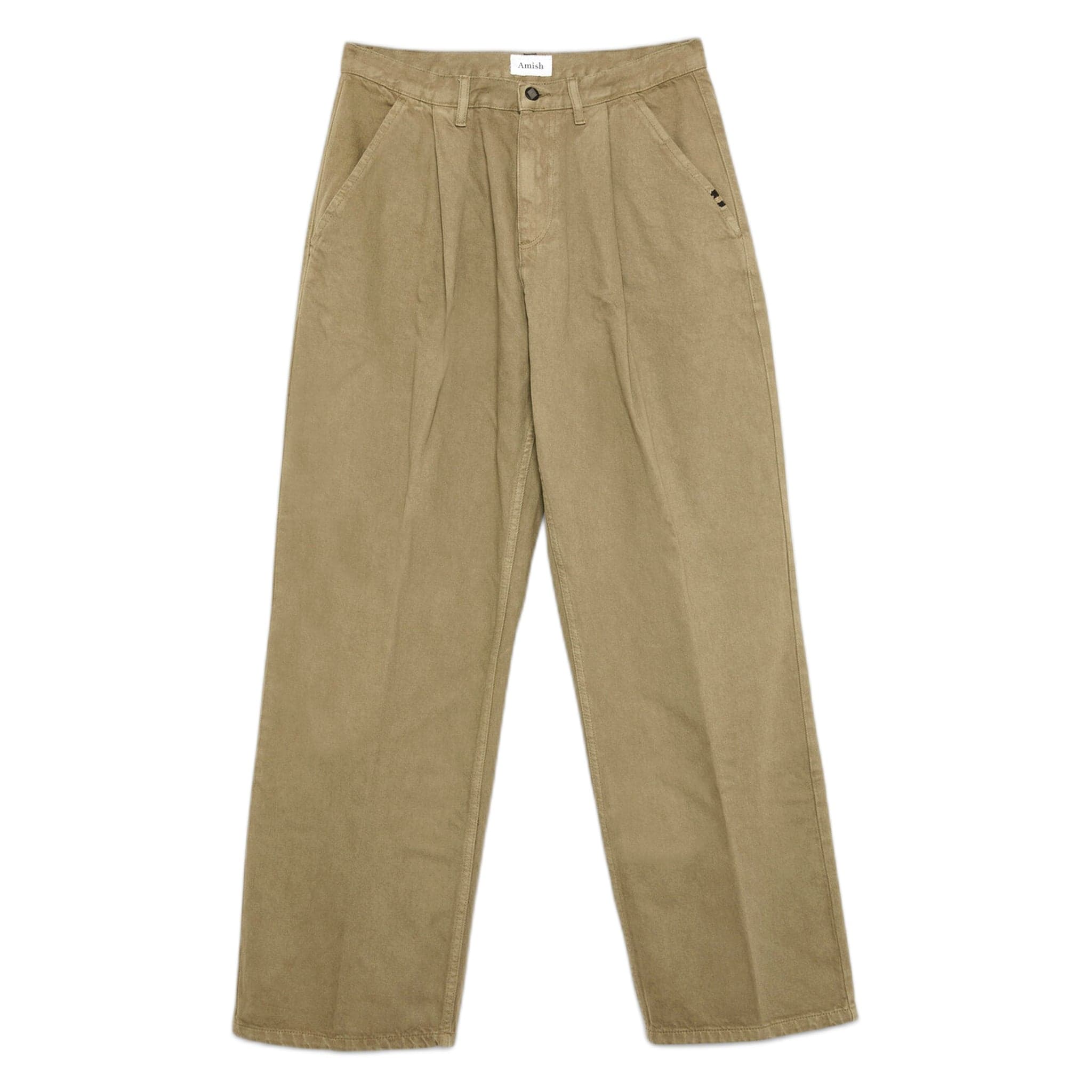 trousers Amish pant nogend - bull dyed herb
