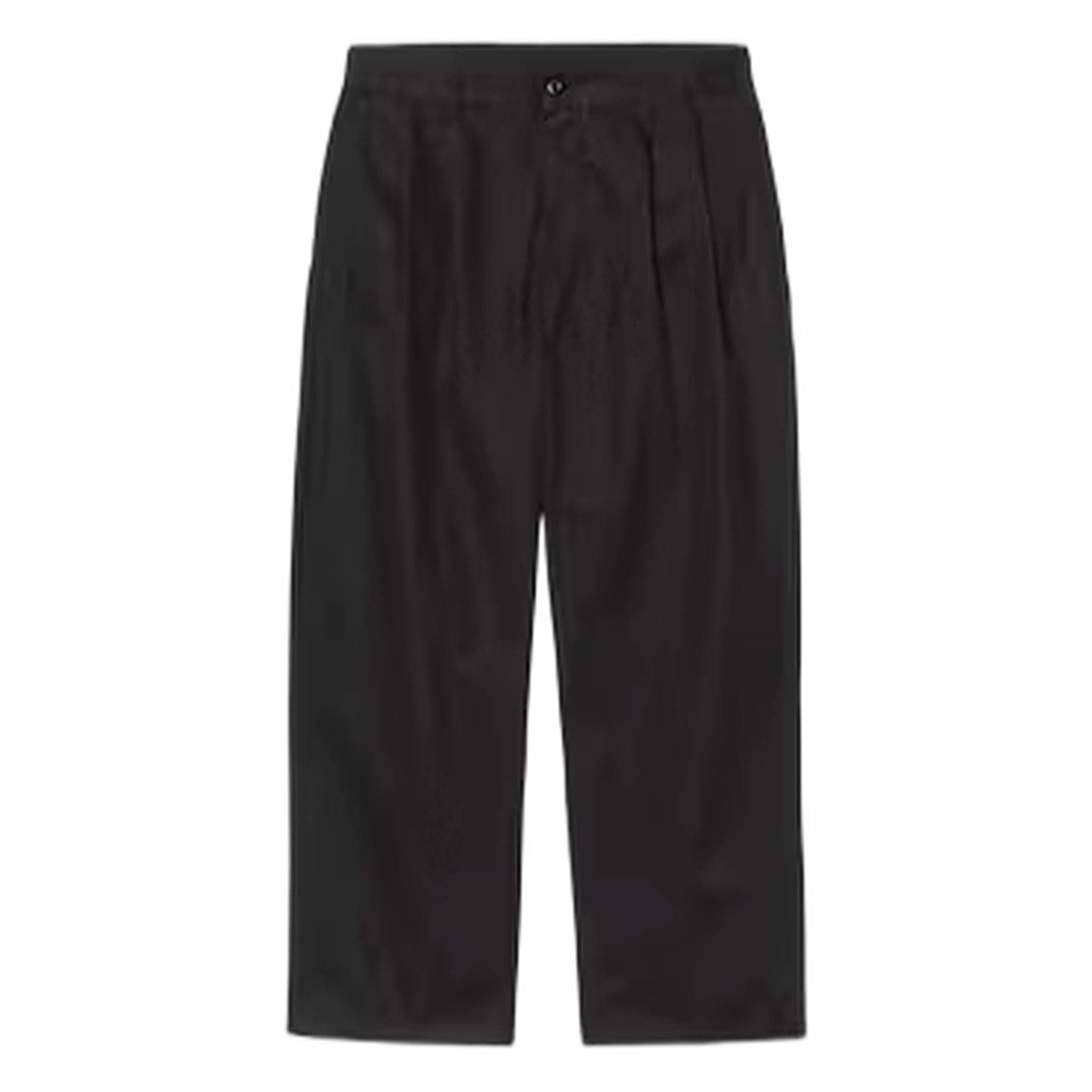 pants trousers Carhartt Wip evan pant - black garment dyed
